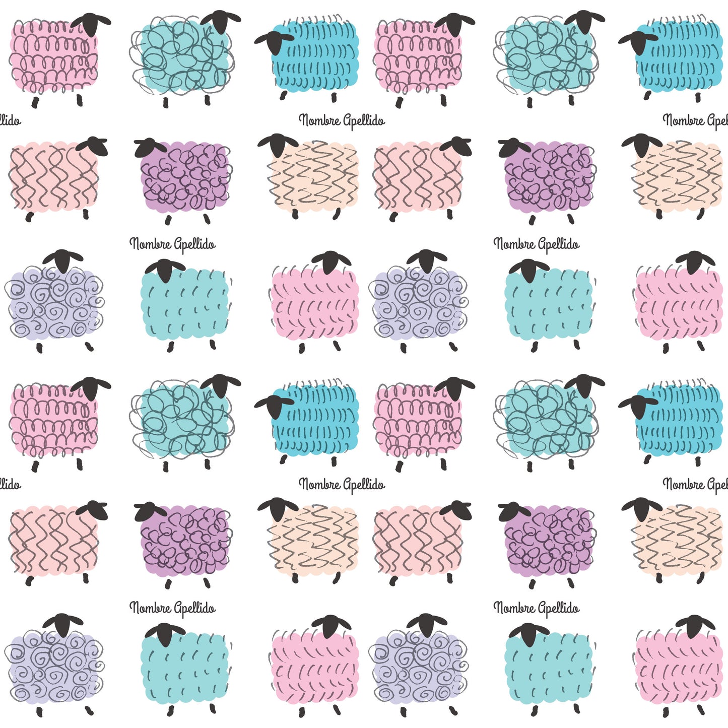 Colored sheep 156