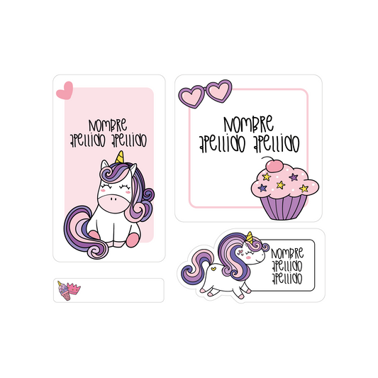 Unicornio de postre