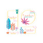 Hojas pastel