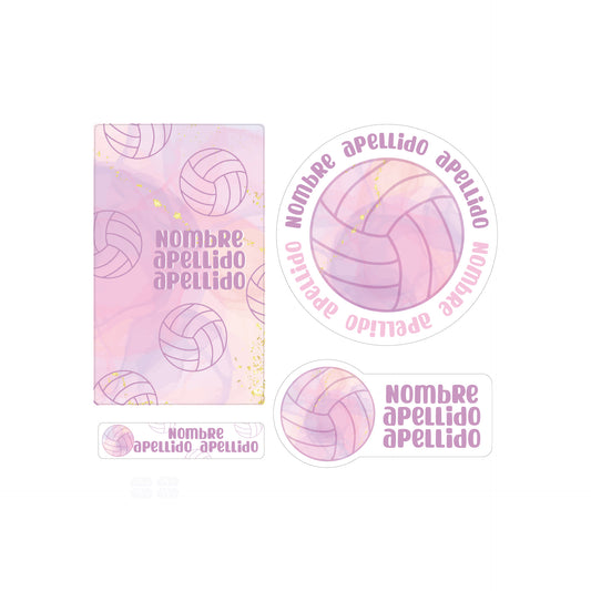 Volleyball pink