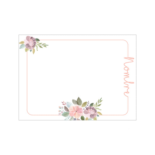 Flores pastel MI