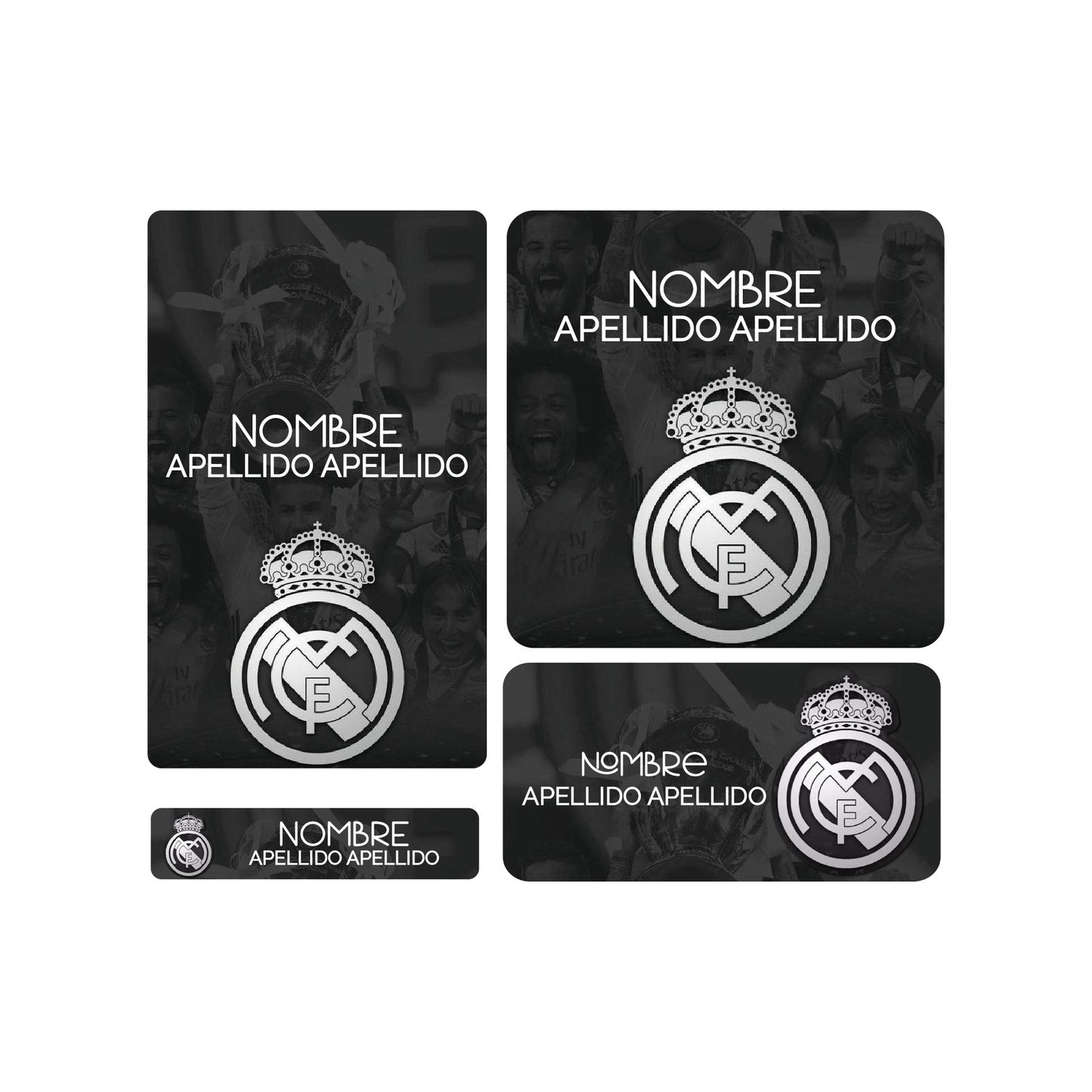 Copia de Real Madrid monocromo