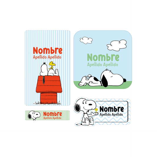Snoopy azul