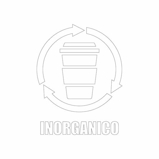 Vinil para bote de basura para inorgánico