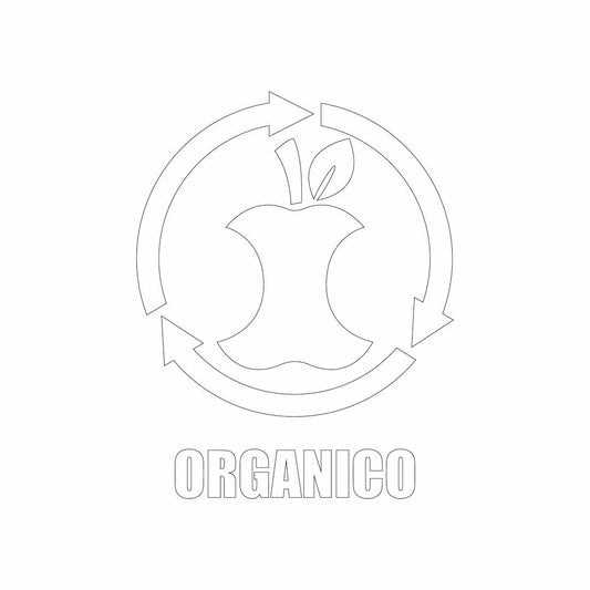 Vinil para bote de basura para orgánico