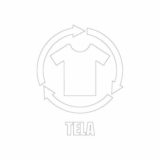 Vinil para bote de basura para tela