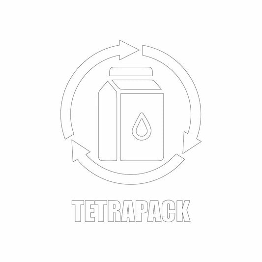 Vinil para bote de basura para tetrapack