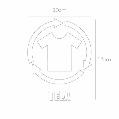 Vinil para bote de basura para tela