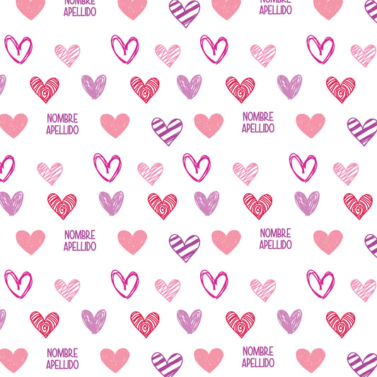 Corazones rosas 140