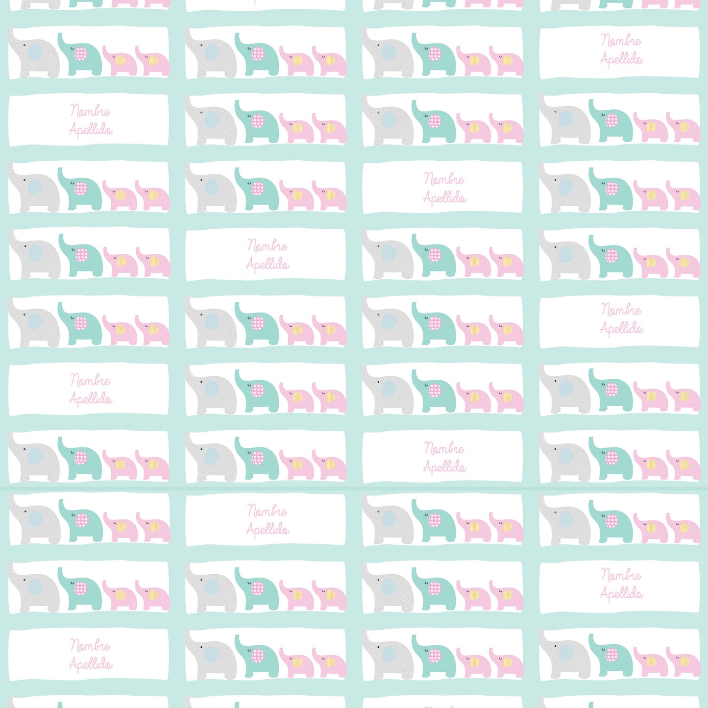 Elefante Familia 23 ............................... *VARIAS OPCIONES DE COLOR