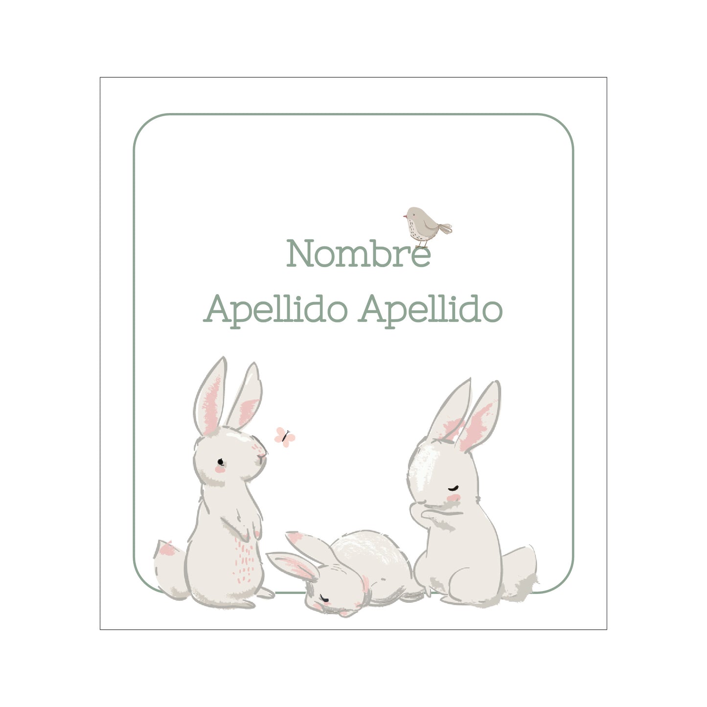 Conejitos hermanos
