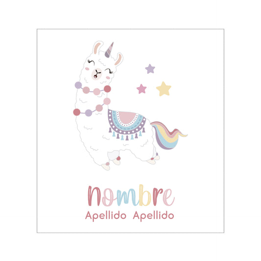 Llama  pastel