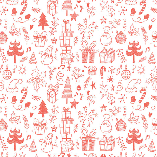Navidad rojo y blanco 99