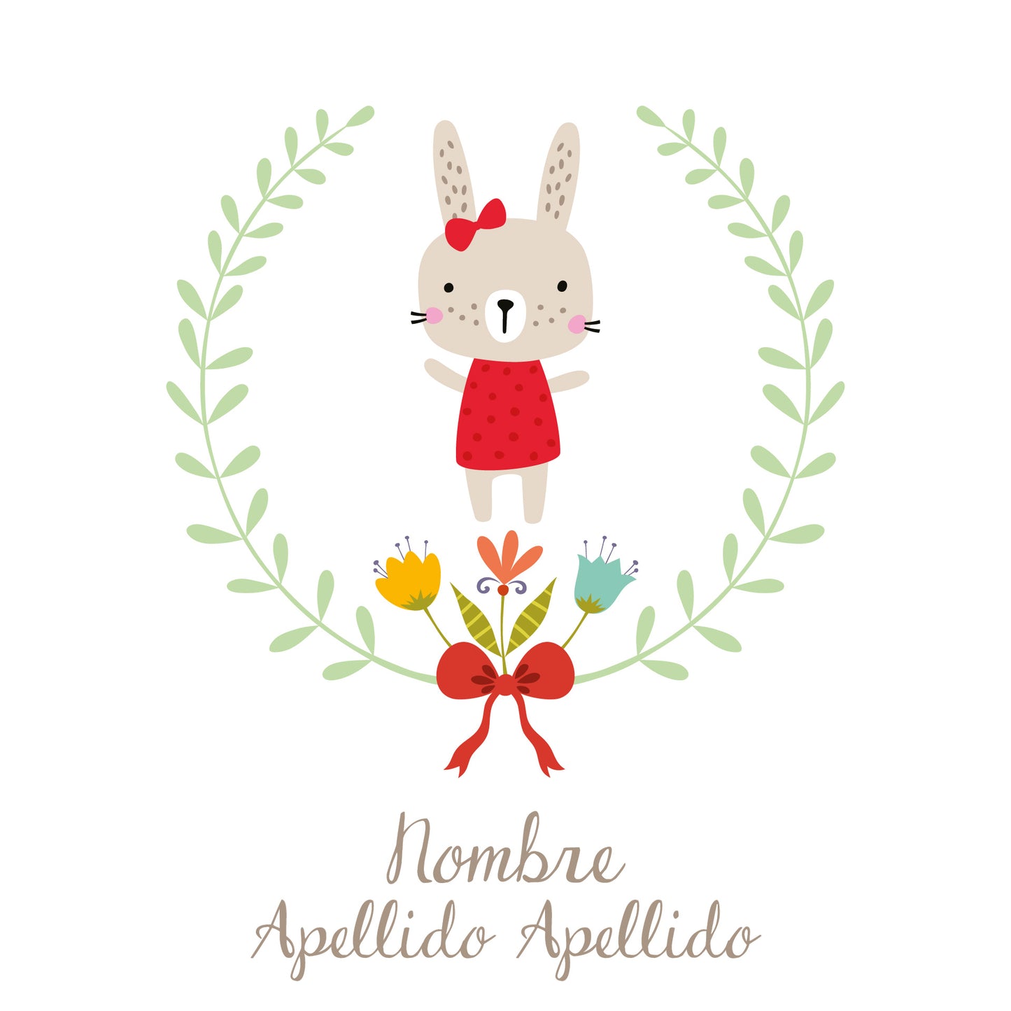Conejita floral