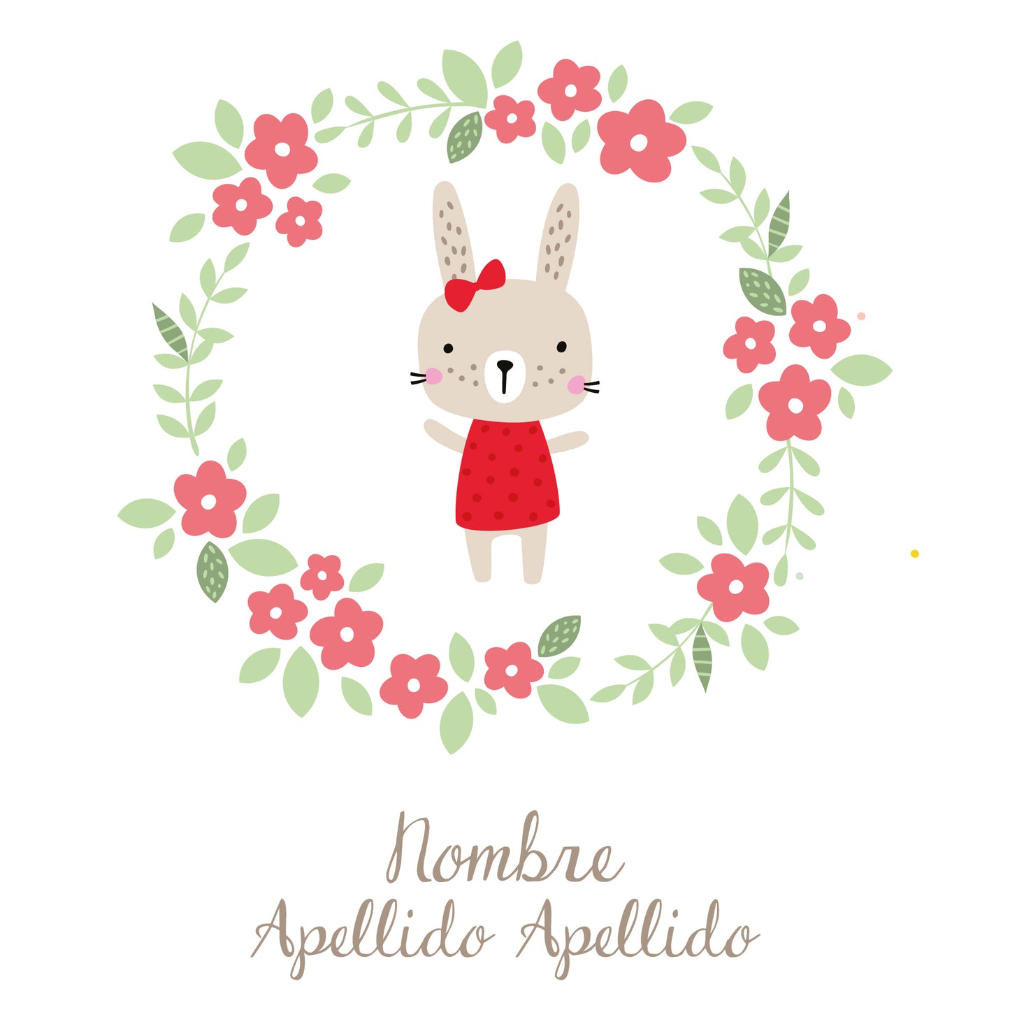 Conejita floral