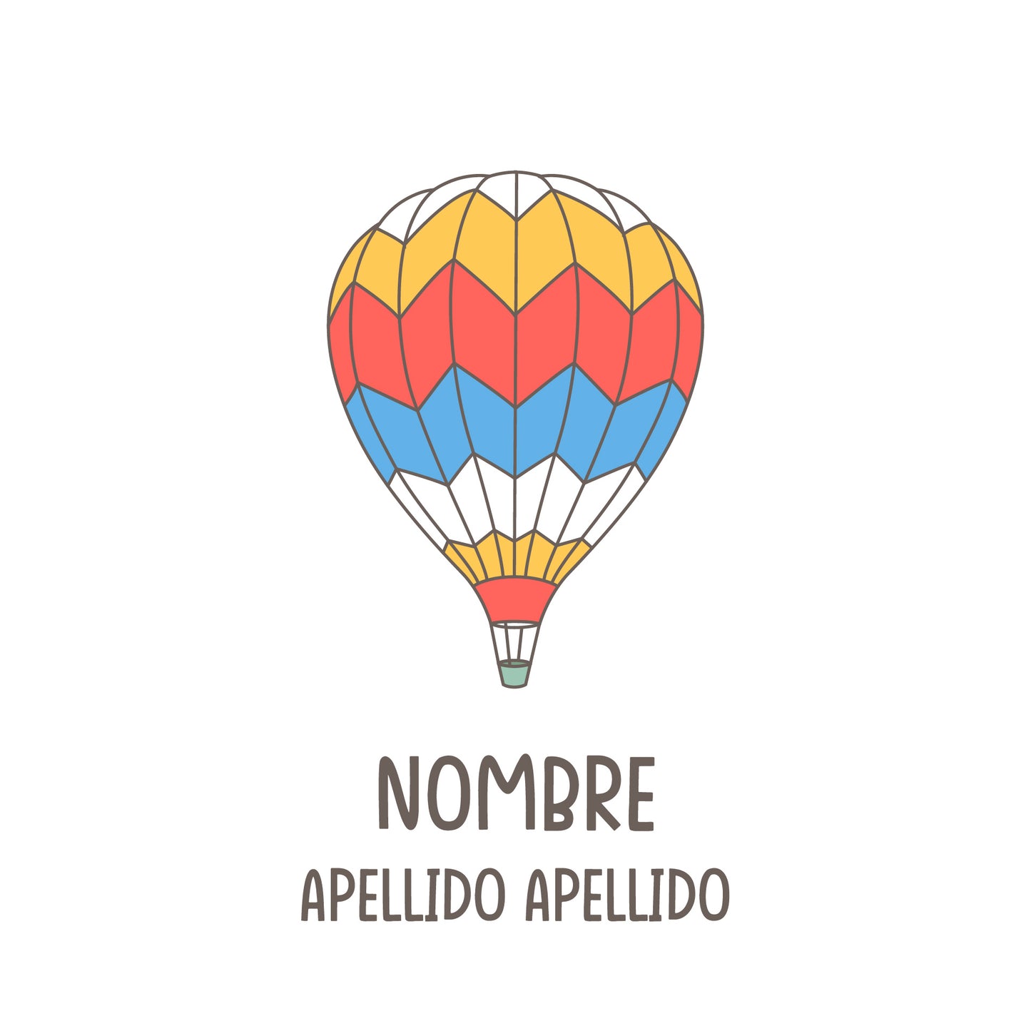 Globos aerostáticos naranjas
