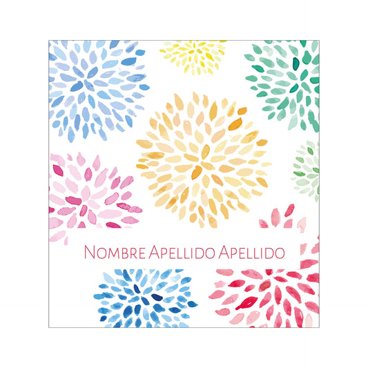 Flores de pompones