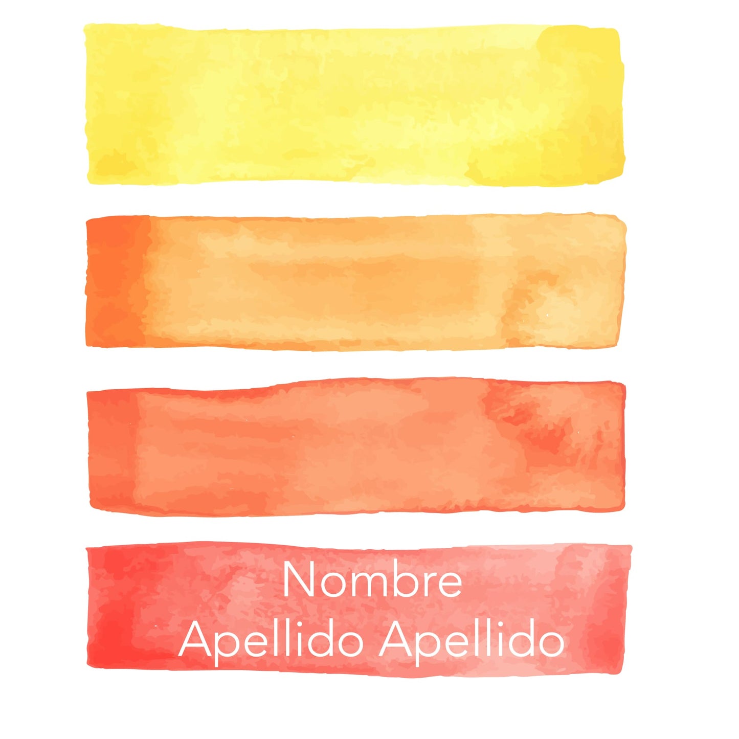 Acuarelas arcoiris