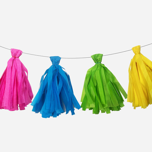 Rosa - azul- verde - amarillo