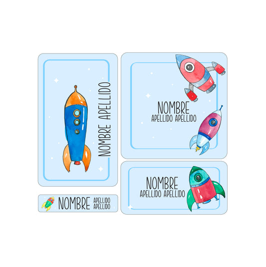 etiquetas escolares, nave espacial, espacio, despegue, space, spaceship