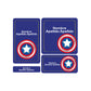 etiquetas escolares, capitan america, super heroes capitan america, super heroes, marvel