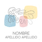 Abstracto claro con delineado