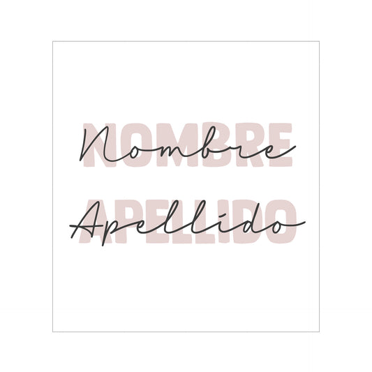 Sombra rosa typo