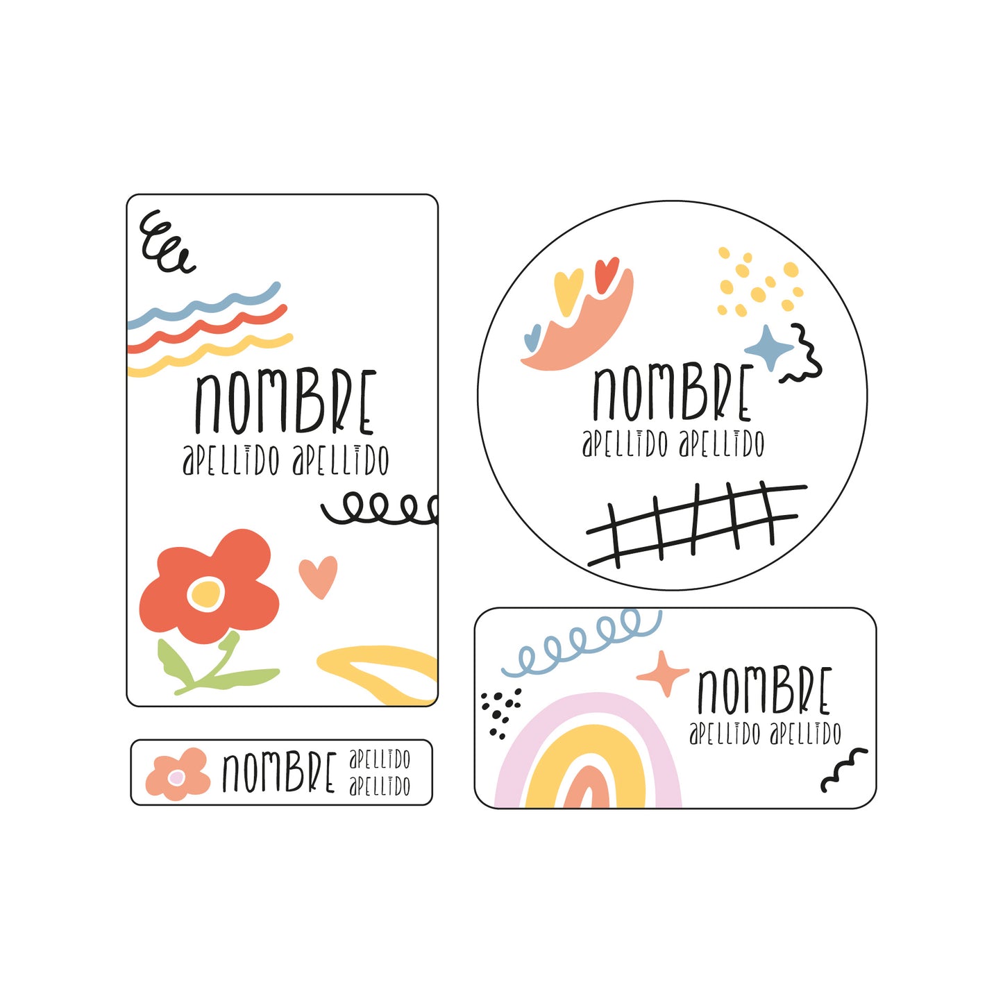 Doodles y flores